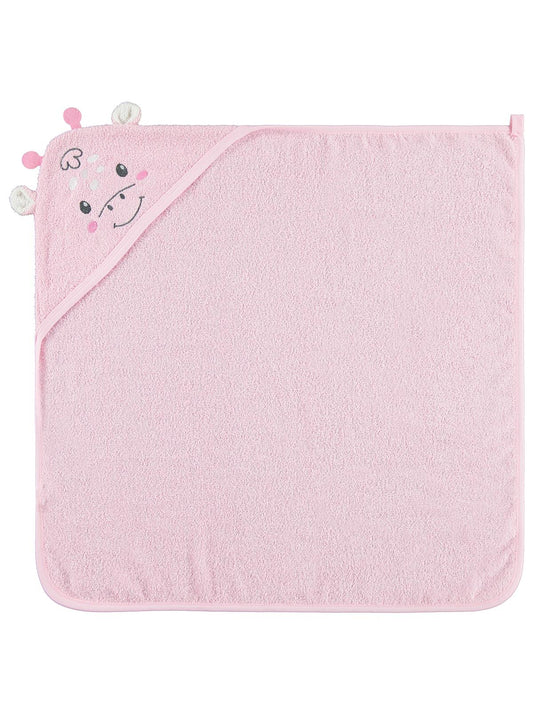 Civil Baby Zürafa Baskılı 75x75 cm Havlu - Pembe
