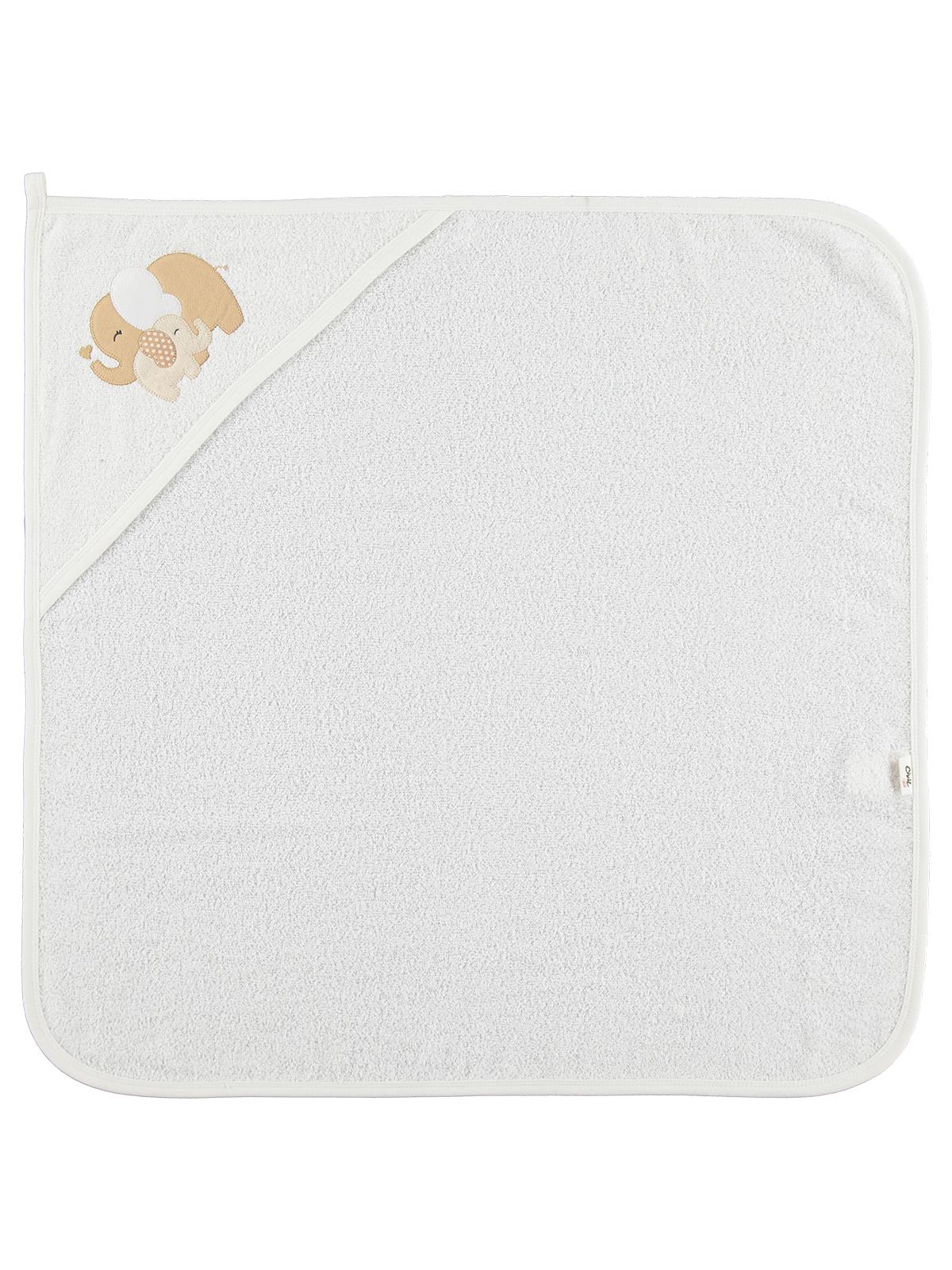 Civil Baby Filler Baskılı 75x75 cm Havlu - Ekru