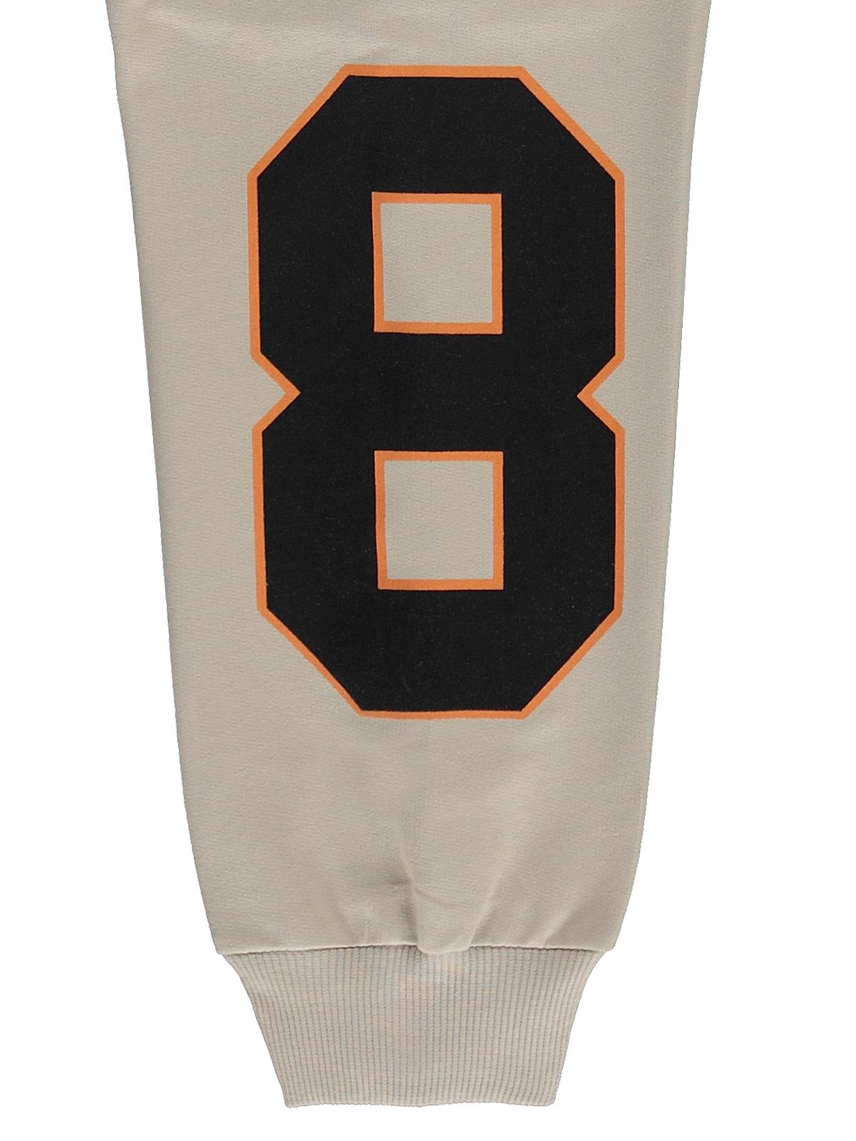 Civil Boys College Nakışlı 10-13 Yaş Sweatshirt - Bej