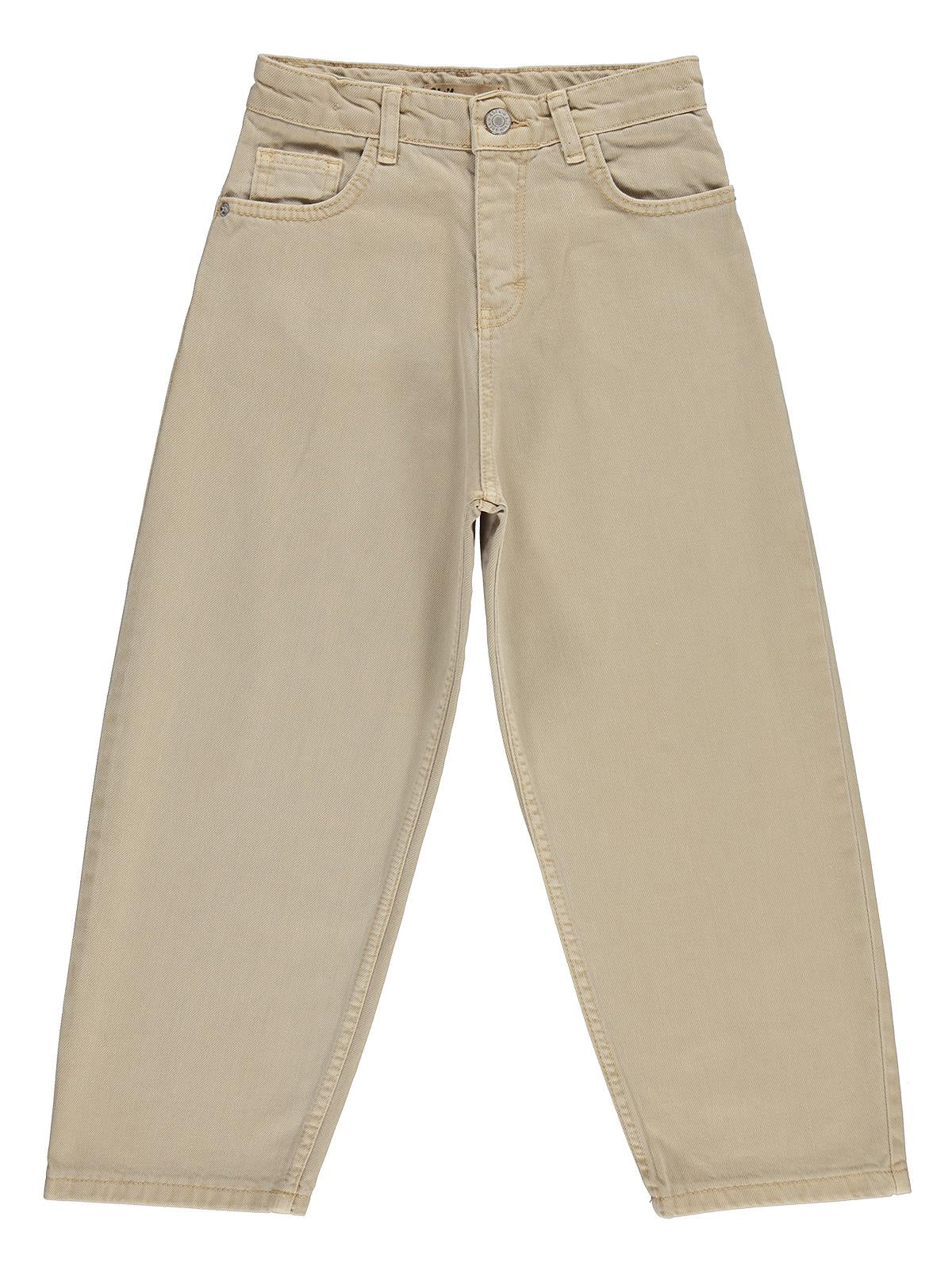 Civil Boys Baggy Kalıp 6-9 Yaş Pantolon - Bej