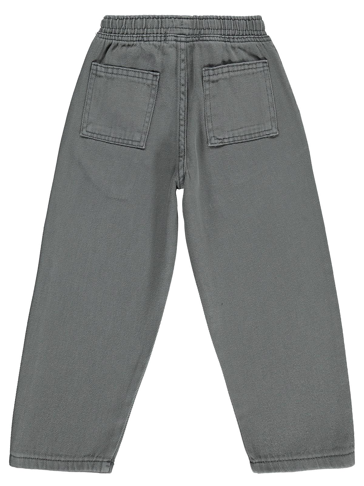 Civil Boys Önü Bağcıklı 6-9 Yaş Pantolon - Gri