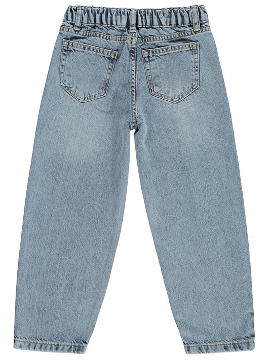 Civil Boys Beli Lastikli 6-9 Yaş Pantolon  - Mavi