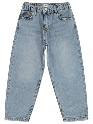 Civil Boys Beli Lastikli 10-13 Yaş Pantolon - Mavi