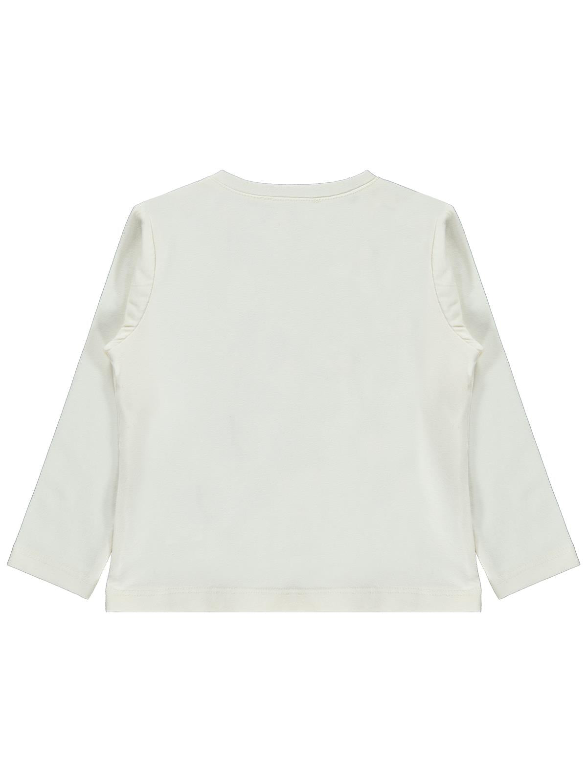 Civil Girls Kızlar Baskılı 2-5 Yaş Sweatshirt - Ekru