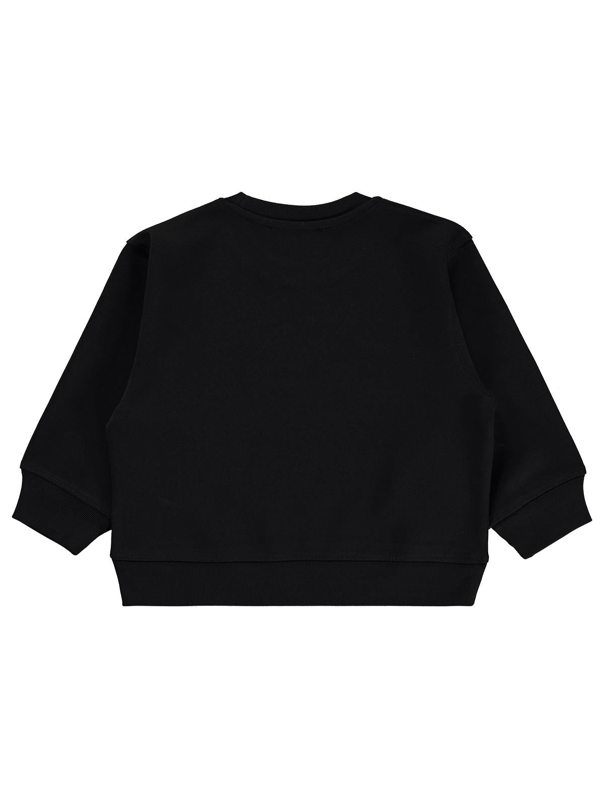 Civil Erkek Çocuk Basic Sweatshirt | Oysho Uzun Kol Bisiklet Yaka | Okul Kreş ve Günlük Kullanım - Siyah