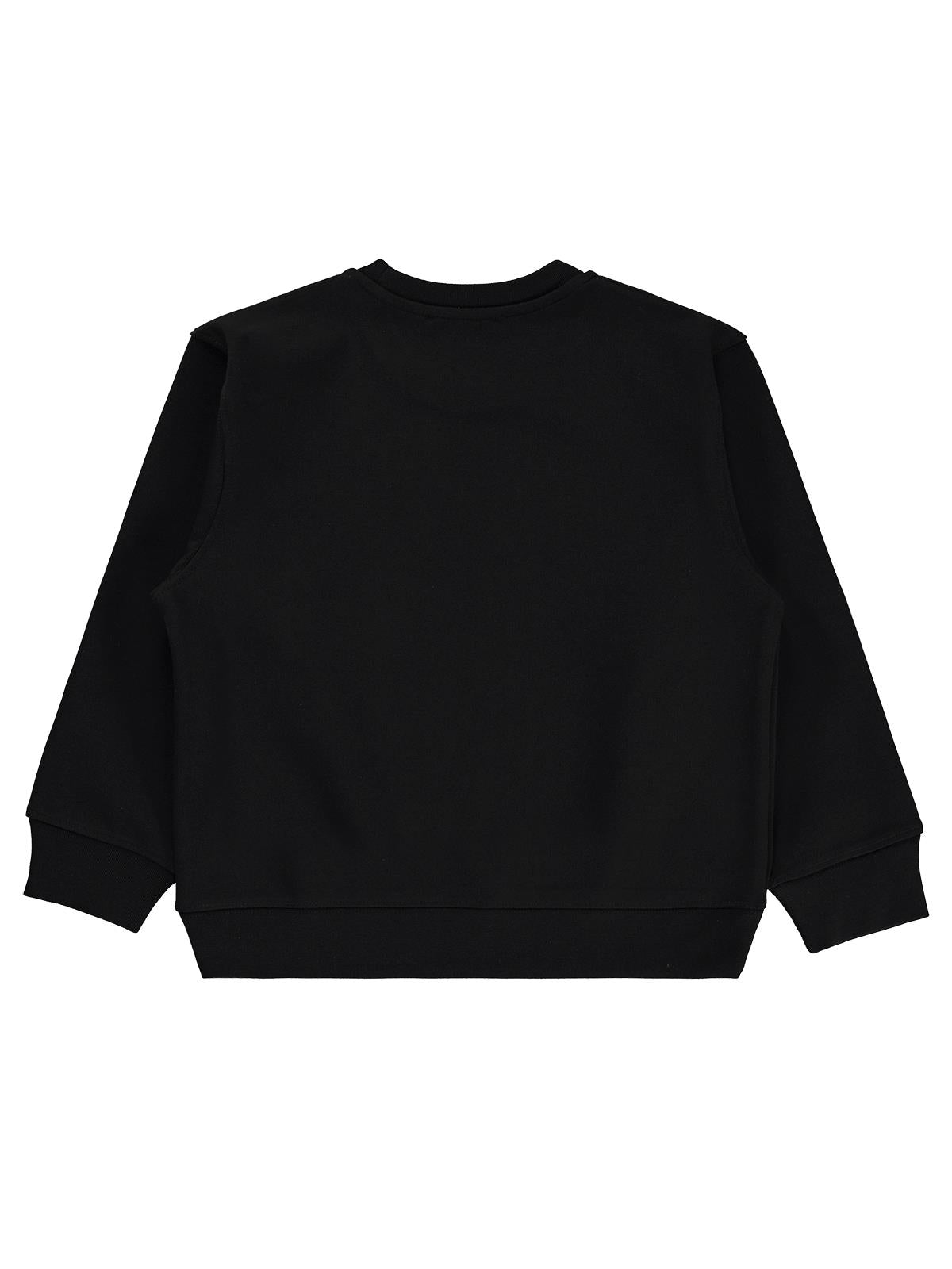 Civil Erkek Çocuk Basic Sweatshirt | Oysho Uzun Kol Bisiklet Yaka | Okul Kreş ve Günlük Kullanım - Siyah