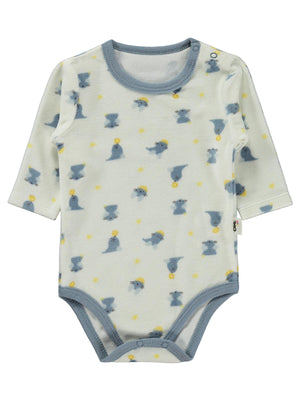 Civil Baby Kadife 6-18 Ay Çıtçıtlı Badi - Ekru