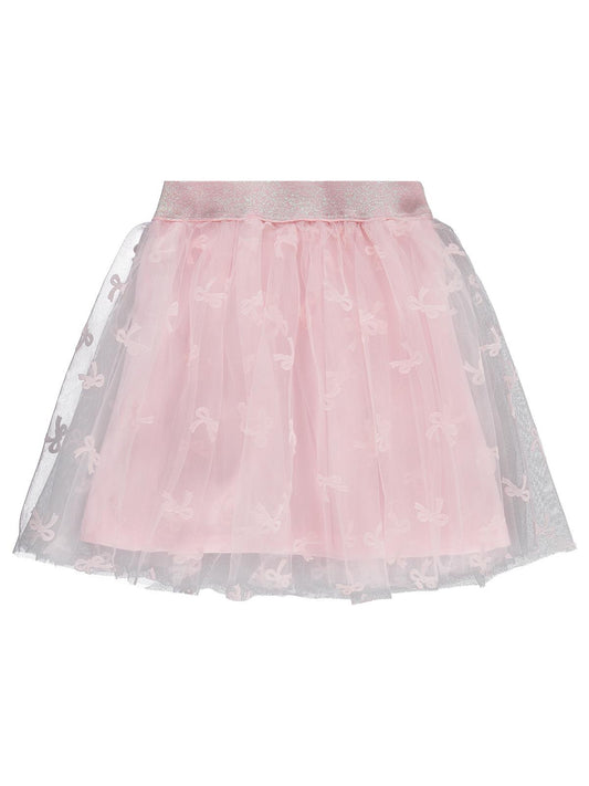 Civil Girls Fiyonk Baskılı 6-9 Yaş Etek - Pembe