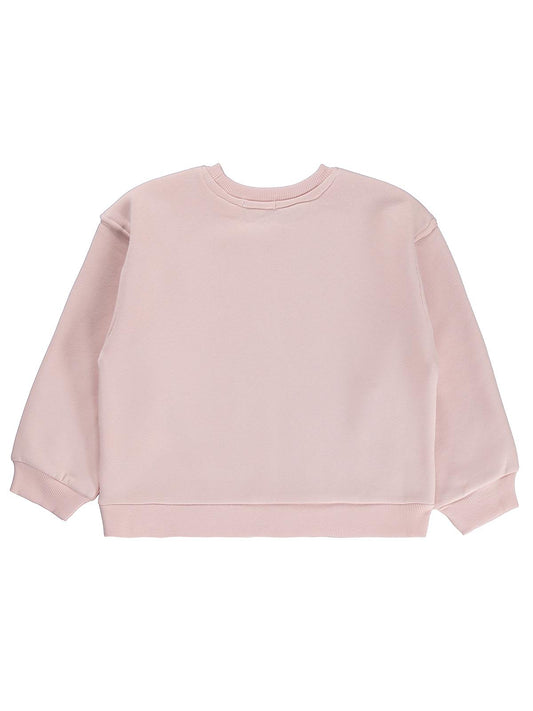 Civil Girls Magic Nakışlı 6-9 Yaş Sweatshirt - Pembe