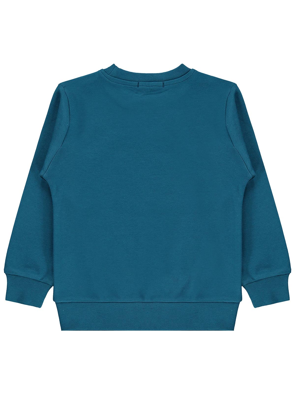 Civil Boys Kepçe Baskılı 2-5 Yaş Sweatshirt - Yeşil