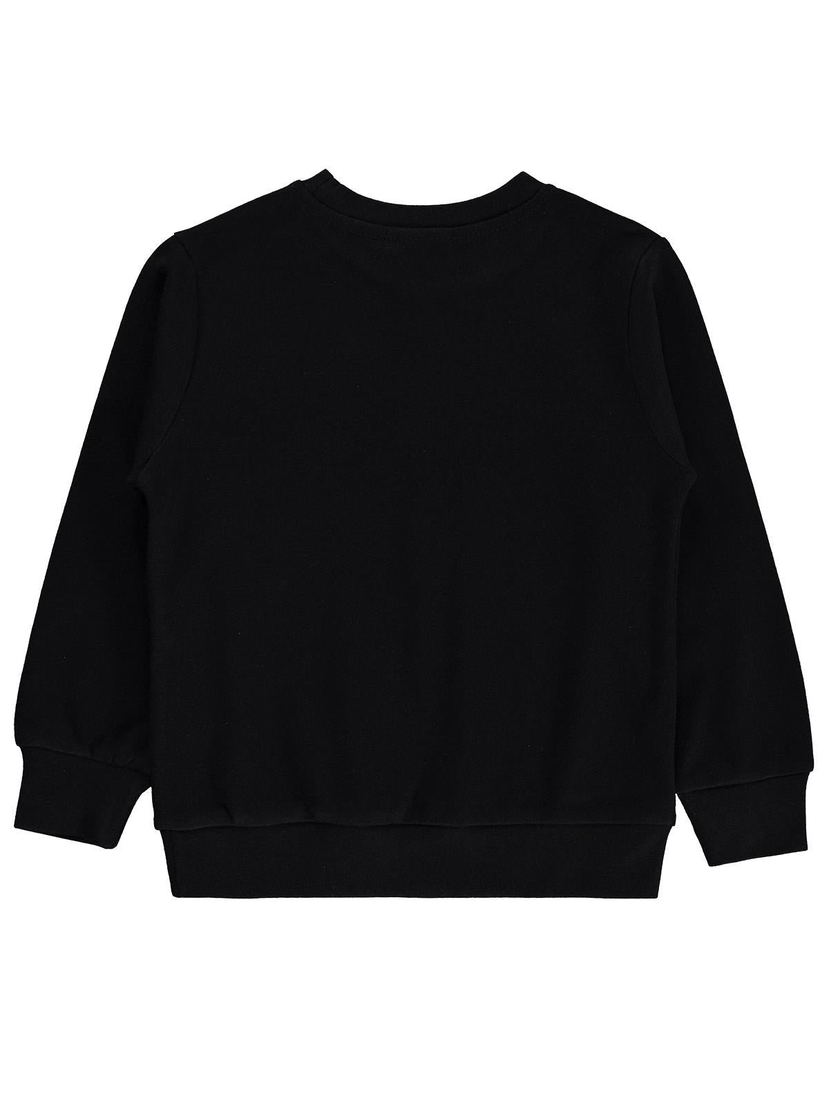 Civil Boys Hıkıng Baskılı 2-5 Yaş Sweatshirt - Siyah