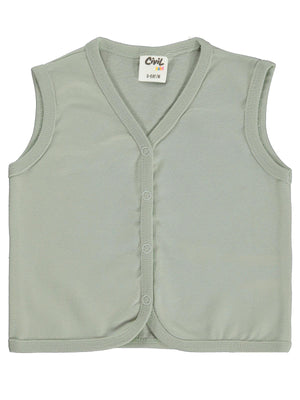 Civil Baby Basic 6-18 Ay Yelek - Yeşil