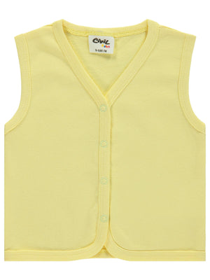 Civil Baby Basic 6-18 Ay Yelek - Sarı