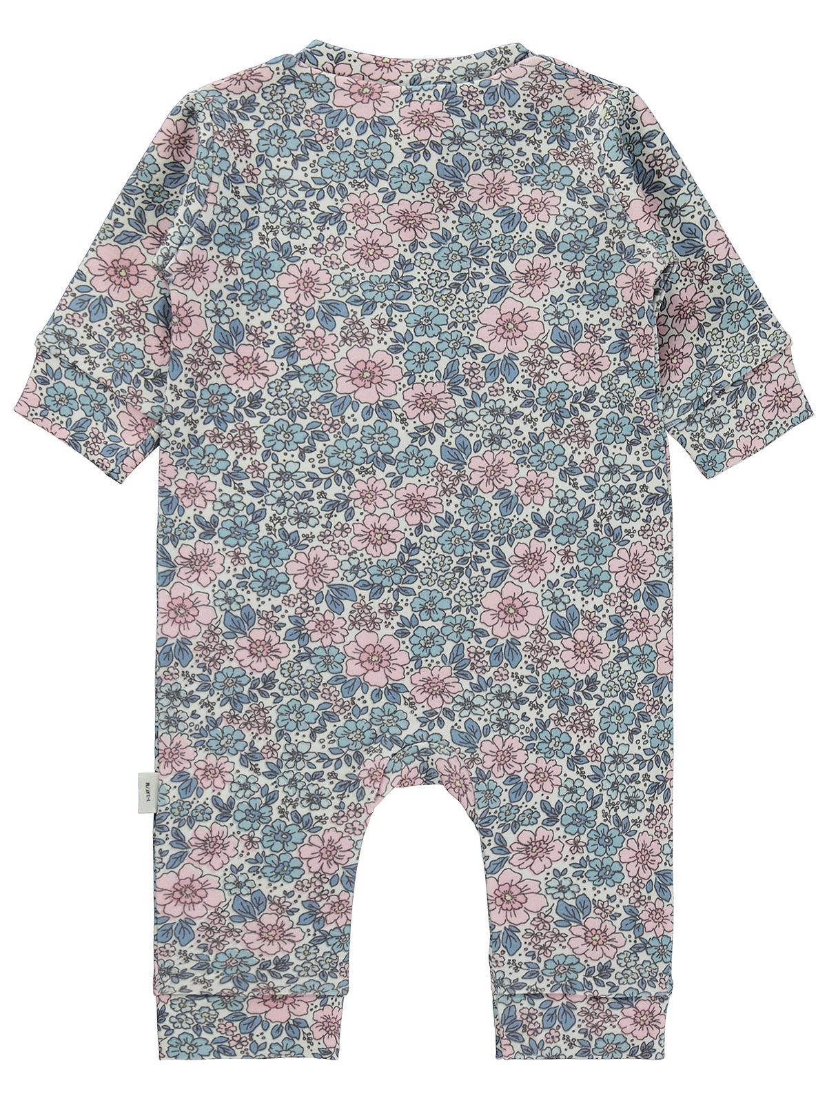 Civil Baby Çiçek Empirme Femuarlı 1-6 Ay Tulum - Ekru