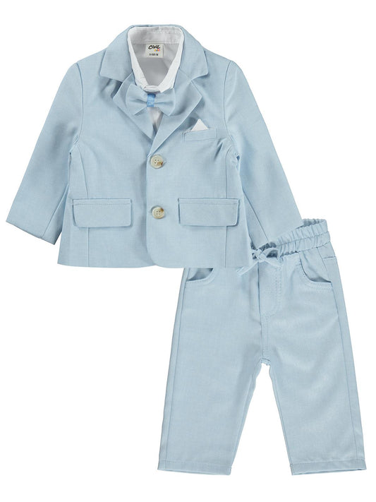 Civil Baby Papyonlu 6-18 Ay Takım - Mavi