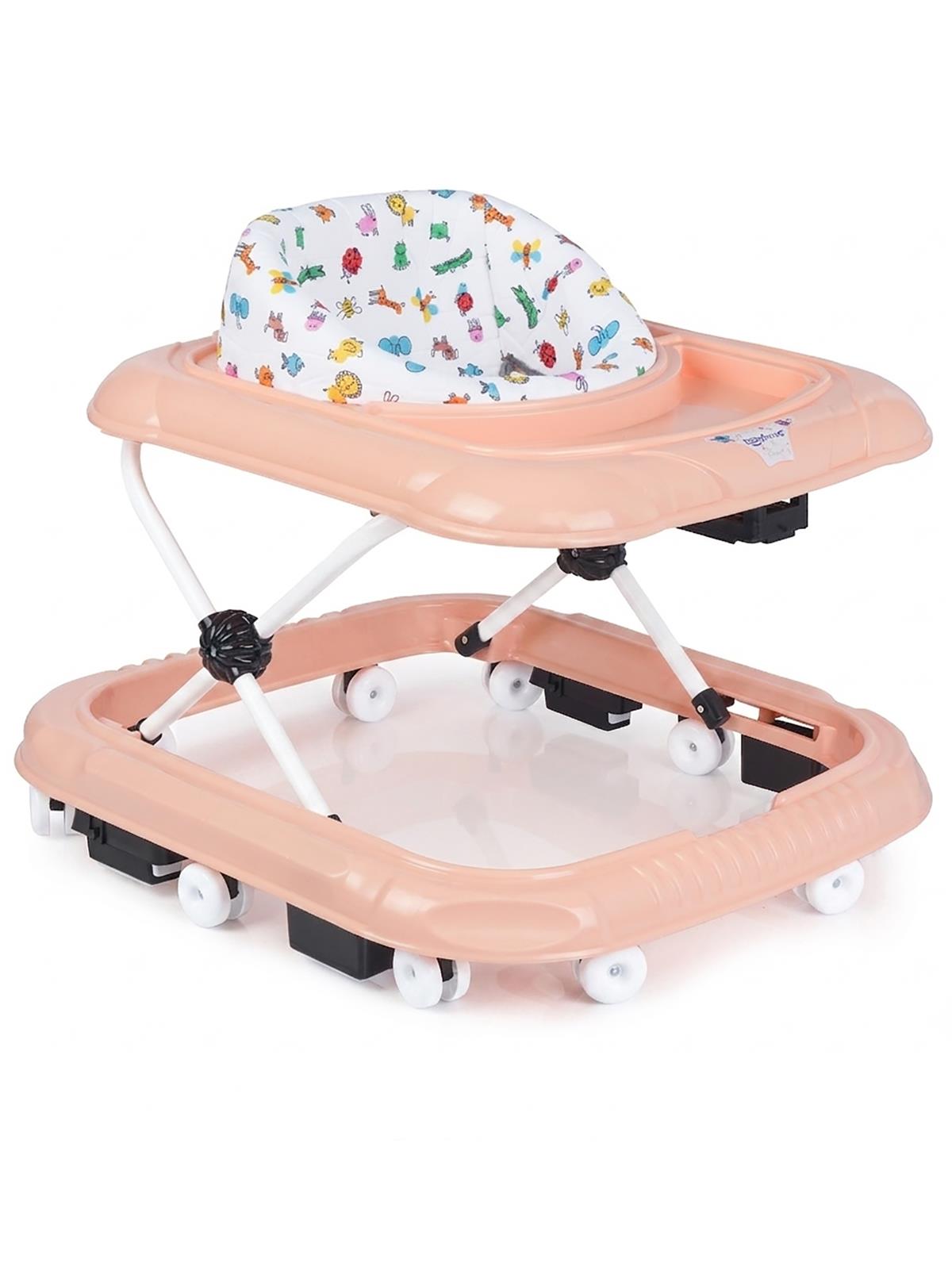 Baby Force Müzikli Işıklı Bebek Yürüteci - Pudra