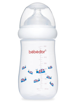 Bebedor Geniş Ağız PP Biberon 260 ml - Mavi