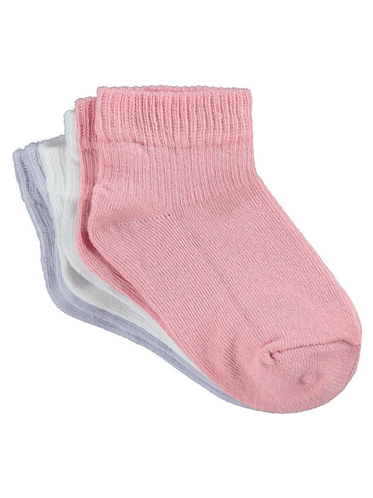 Civil Girls Basic 3'lü 3-11 Yaş Kız Çocuk Patik Çorap