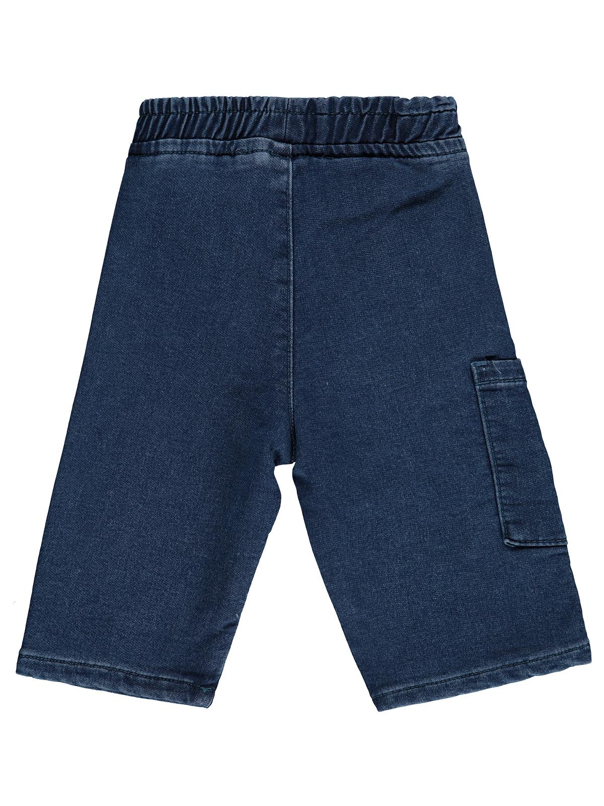 Civil Baby Dinozor Nakışlı 6-18 Ay Pantolon - Mavi