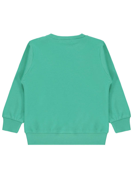 Civil Boys Oyun Konsolu Baskılı 2-5 Yaş Sweatshirt Km - Yeşil