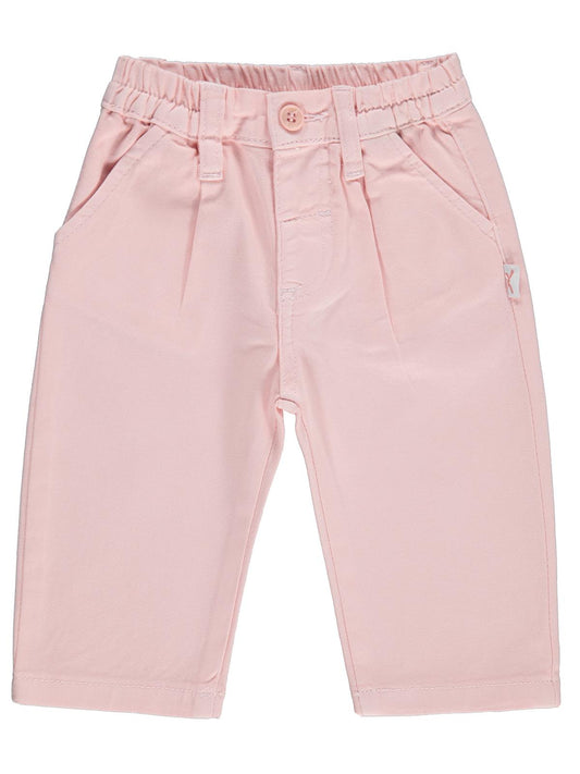 Civil Baby Düz Gabardin 6-18 Ay Pantolon - Pudra