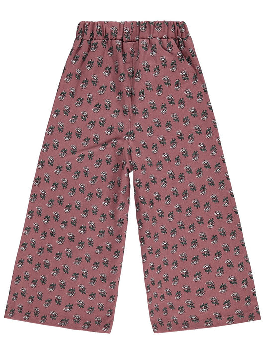 Civil Girls Çiçek Desenli 2-5 Yaş Pantolon - Lila