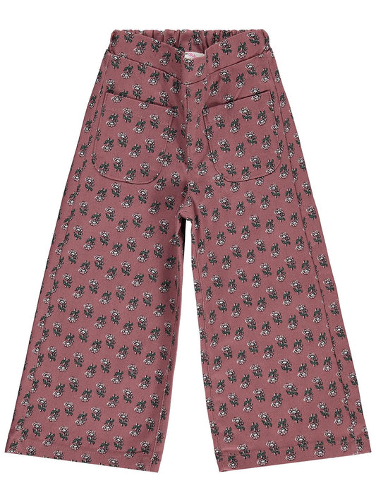 Civil Girls Çiçek Desenli 2-5 Yaş Pantolon - Lila