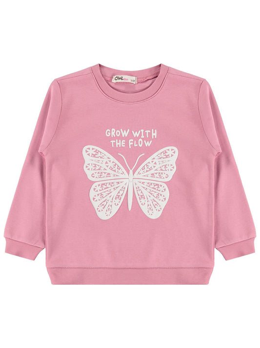 Civil Girls 3'lü 2-5 Yaş Sweatshirt Km