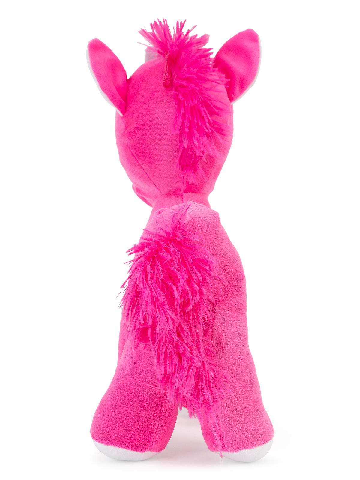 Halley Oyuncak 30 Cm Boynuzlu At - Fusya