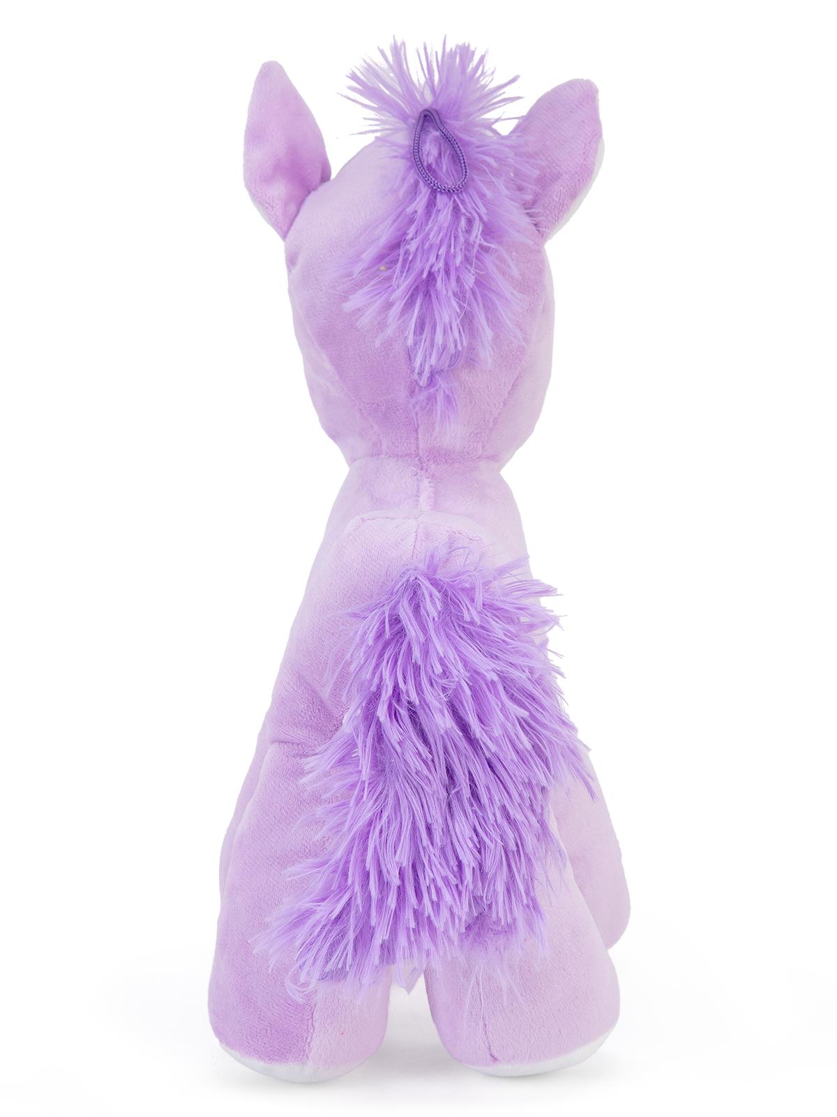 Halley Oyuncak 30 Cm Boynuzlu At - Lila