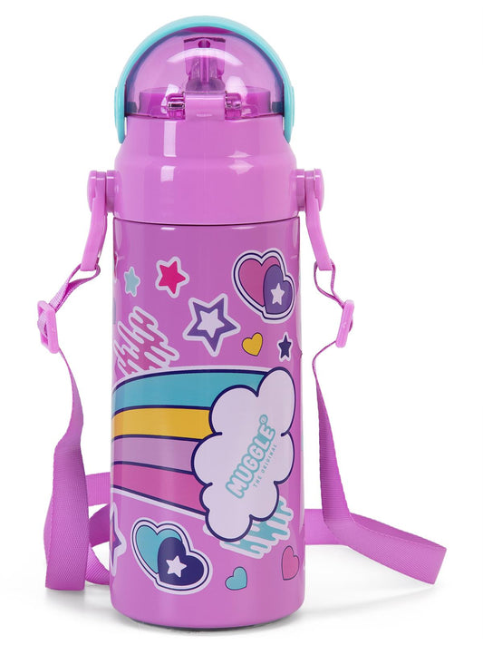 Muggle Çelik Matara 550 ml  - Lila