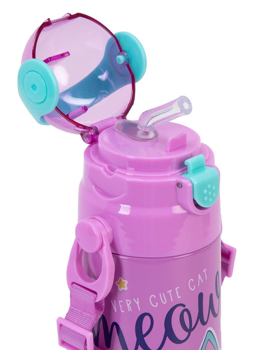 Muggle Çelik Matara 550 ml  - Lila