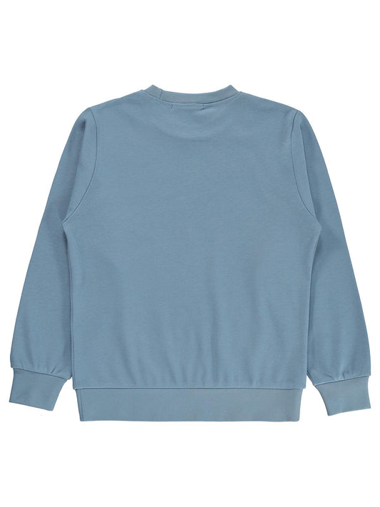 Civil Boys Champ Baskılı 6-9 Yaş Sweatshirt Km - Mavi