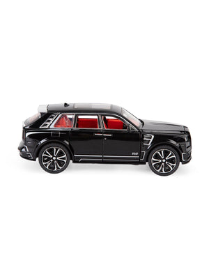 Vardem 1:32 Çek Bırak Işıklı ve Sesli Model RR Metal Jeep - Siyah