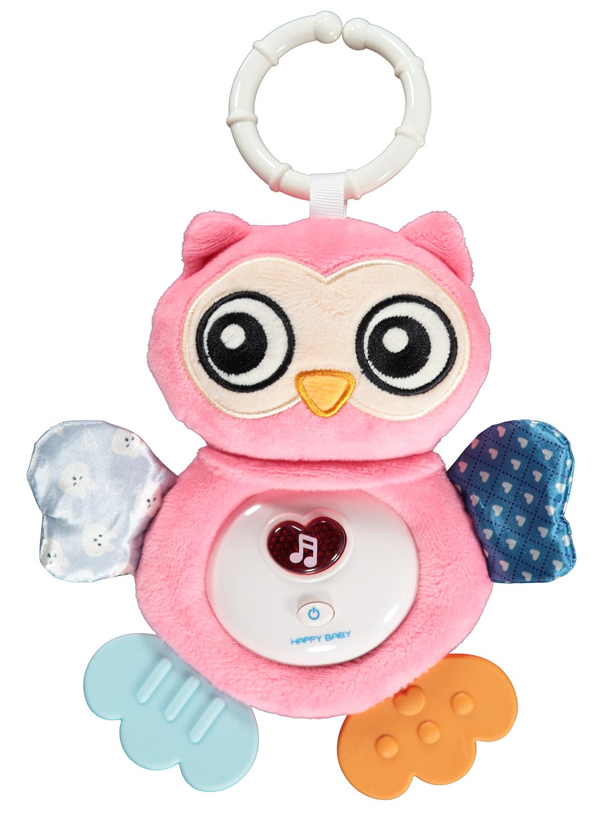 Vardem Işıklı Ve Sesli Bebek Baykuşu - Pembe