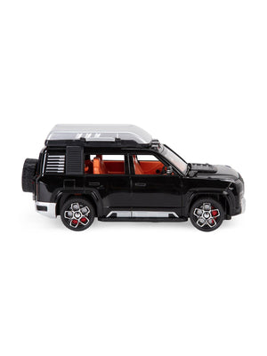 Vardem Çek Bırak 1:24 Işıklı ve Sesli Kapıları Açılan Lr Jeep - Siyah