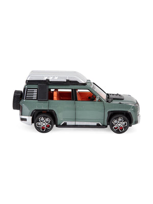 Vardem Çek Bırak 1:24 Işıklı ve Sesli Kapıları Açılan Lr Jeep - Yeşil