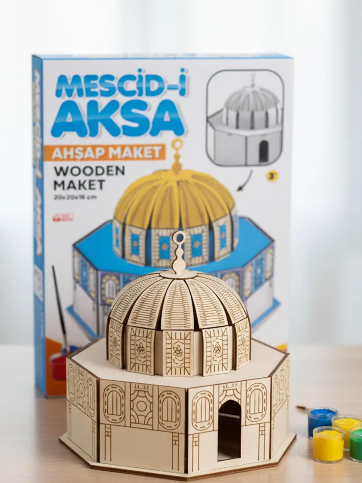 Vardem Oyuncak Mescid-İ Aksa 3D Ahsap Puzzle