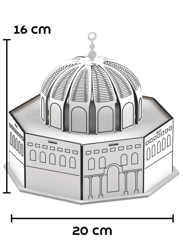 Vardem Oyuncak Mescid-İ Aksa 3D Ahsap Puzzle