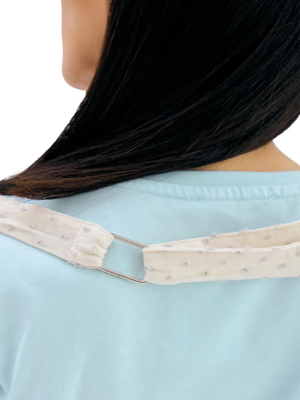 Miniboni Müslin Emzirme Örtüsü - Beyaz