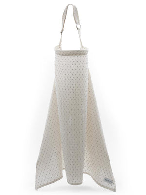 Miniboni Müslin Emzirme Örtüsü - Beyaz