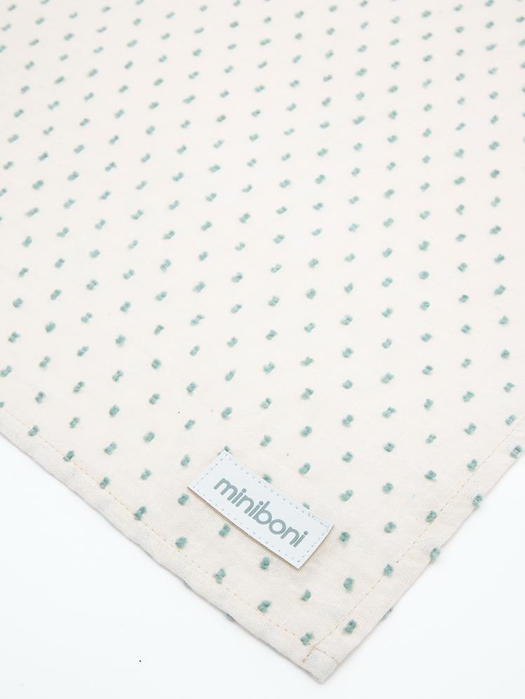 Miniboni Müslin Emzirme Örtüsü - Beyaz