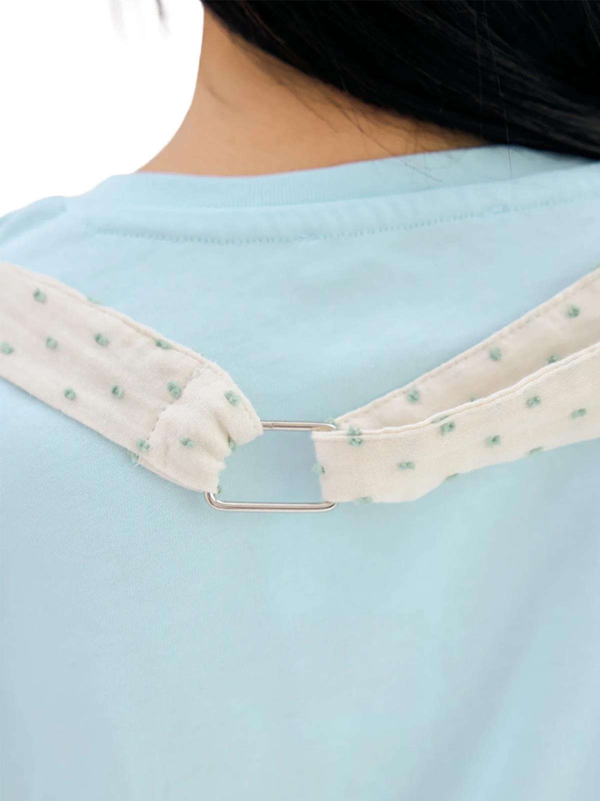 Miniboni Müslin Emzirme Örtüsü - Beyaz