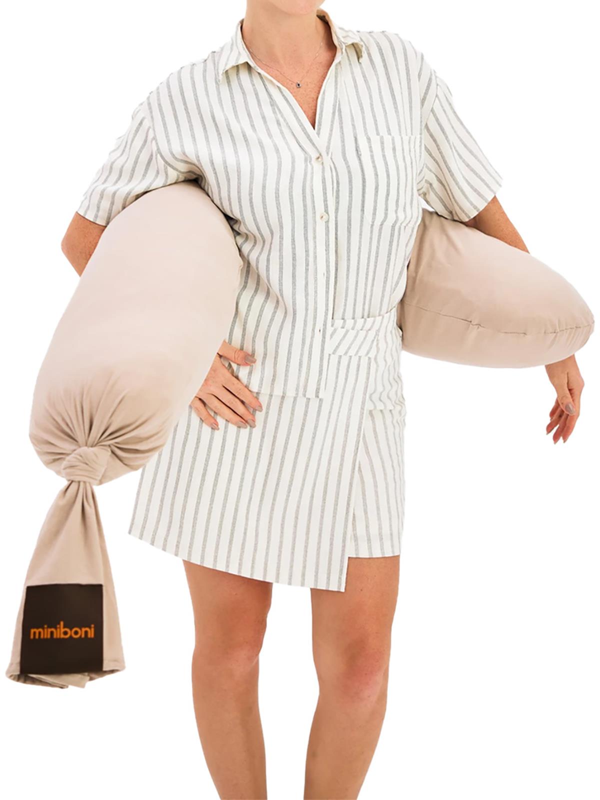 Miniboni Hamile Destek & Emzirme Minderi - Bej