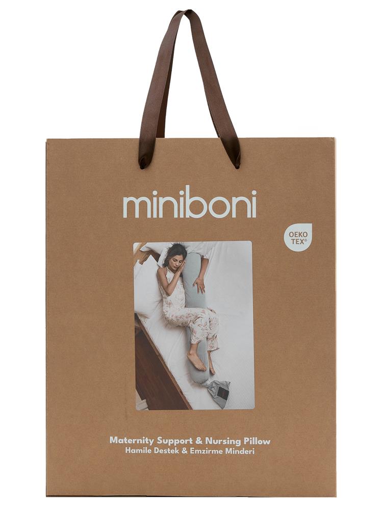 Miniboni Hamile Destek & Emzirme Minderi - Bej