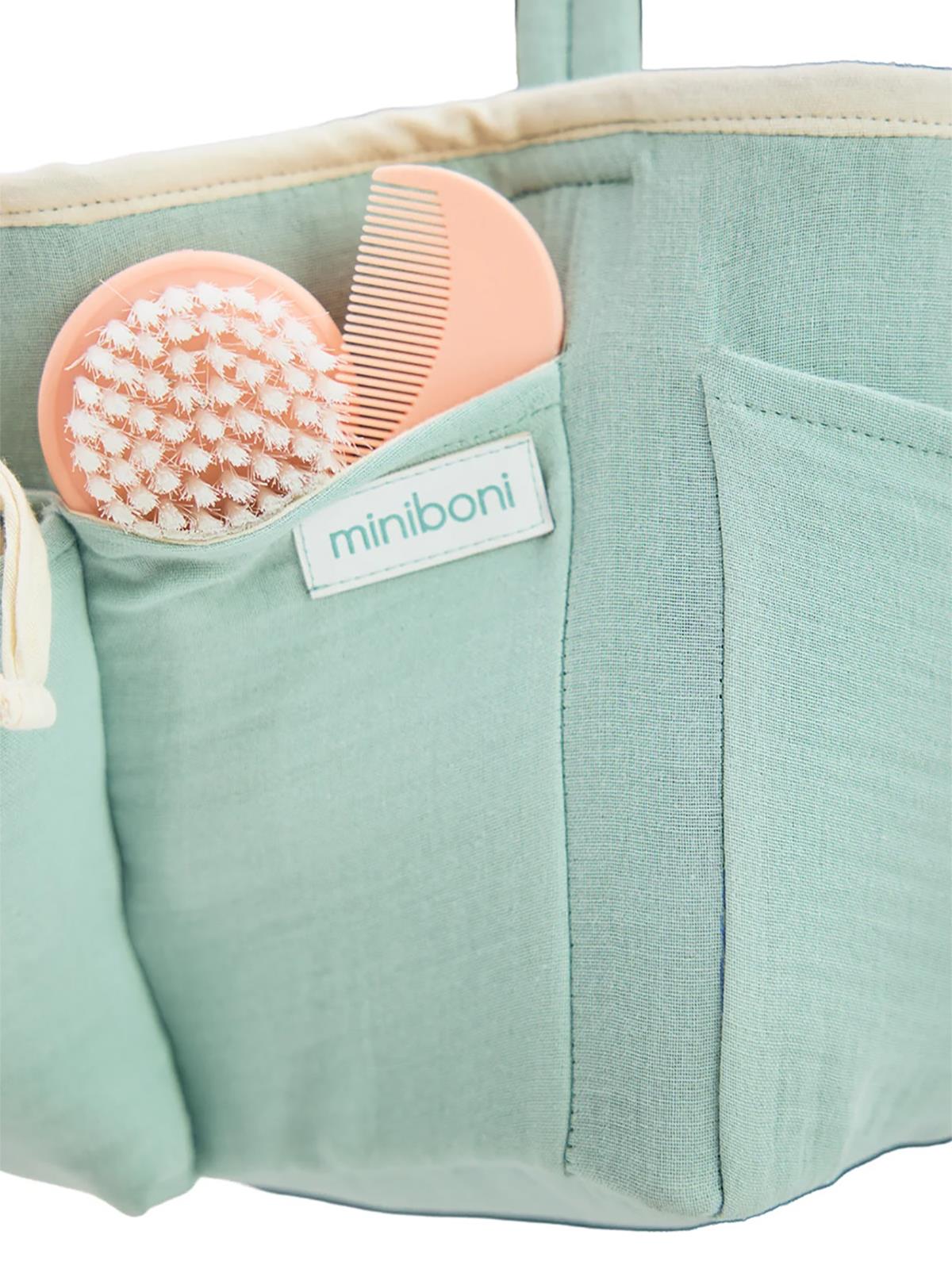 Miniboni Müslin Anne Organizer Çanta - Yeşil