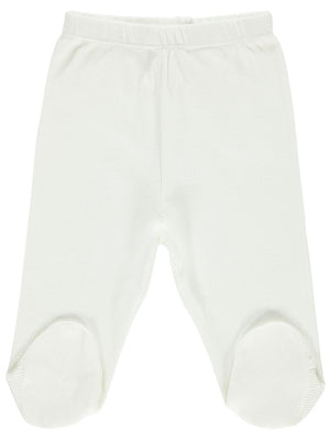 Misket Çeşitli Baskılı 0-3 Ay Tek Alt Bebe - Ekru