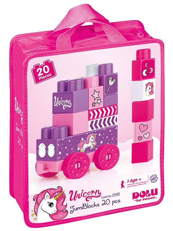 Unıcorn Çantalı Mega Blok 20'li