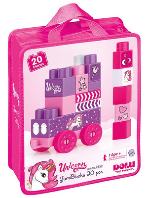 Unıcorn Çantalı Mega Blok 20'li