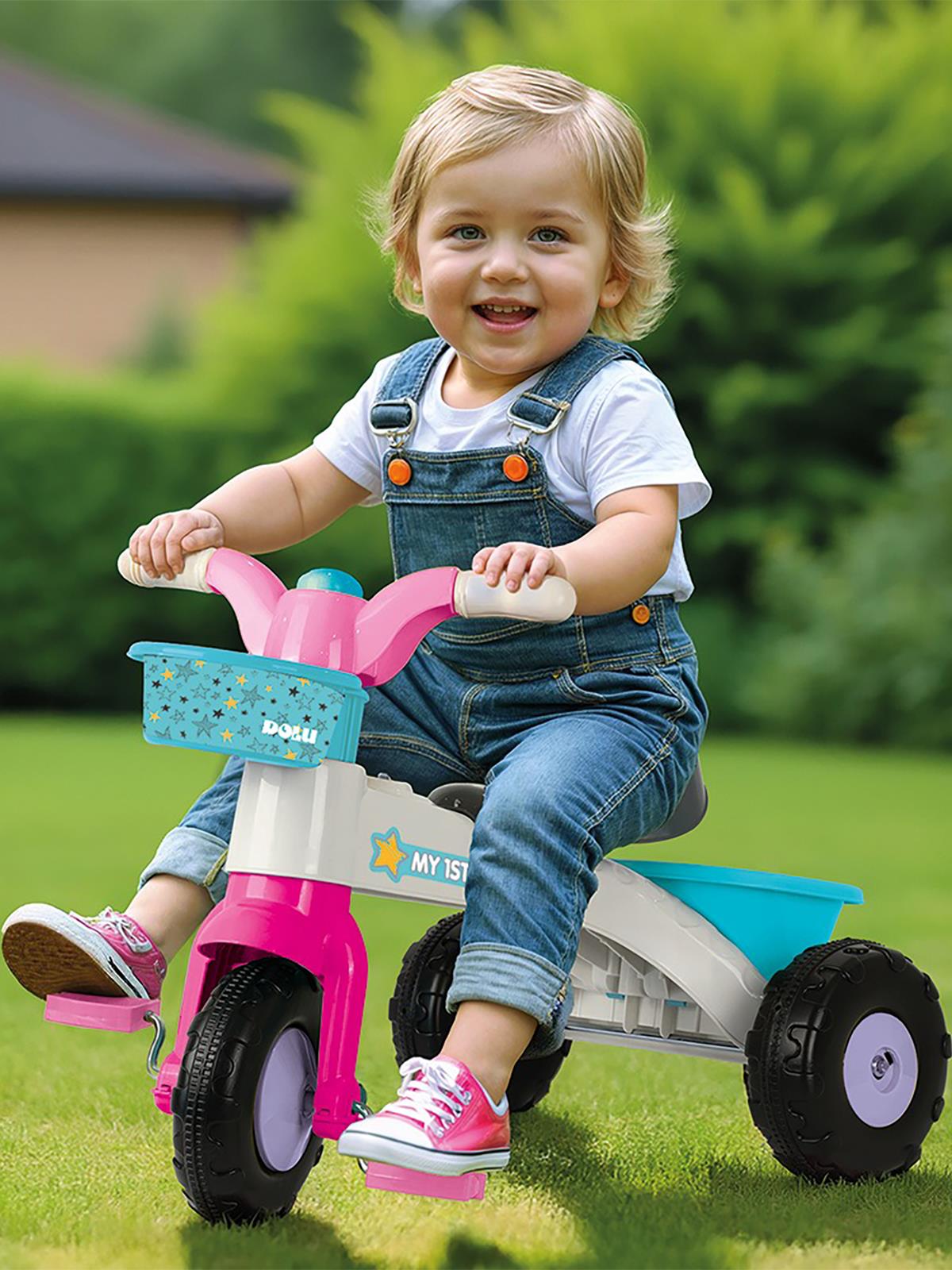 Dolu İlk Üç Tekerlekli Bisikletim Kutuda